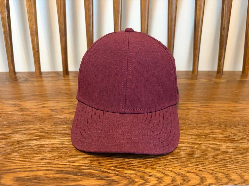 Melin A-Game Hydro Perforated Snapback Hat Maroon